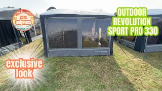 Transform Your Camping Setup with the OUTDOOR REVOLUTION SPORT PRO 330 Awning!