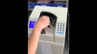 variable sizes of new RMB currency with Indonesian notes counting video screenshot 5