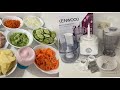 محضرة الطعام كينوود 750 واط وطريقة إستخدامها KENWOOD FOOD PROCESSOR TYPE FDP03 