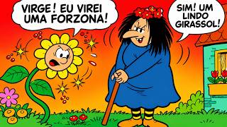 VALEI ME, EU VIREI UMA FLOR I QUADRINHOS DA ROÇA I HISTORIAS DA ROÇA
