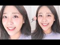 코로나 걸린 혜연이의 물먹울먹💧🍒 메이크업 Teary Watery Makeup