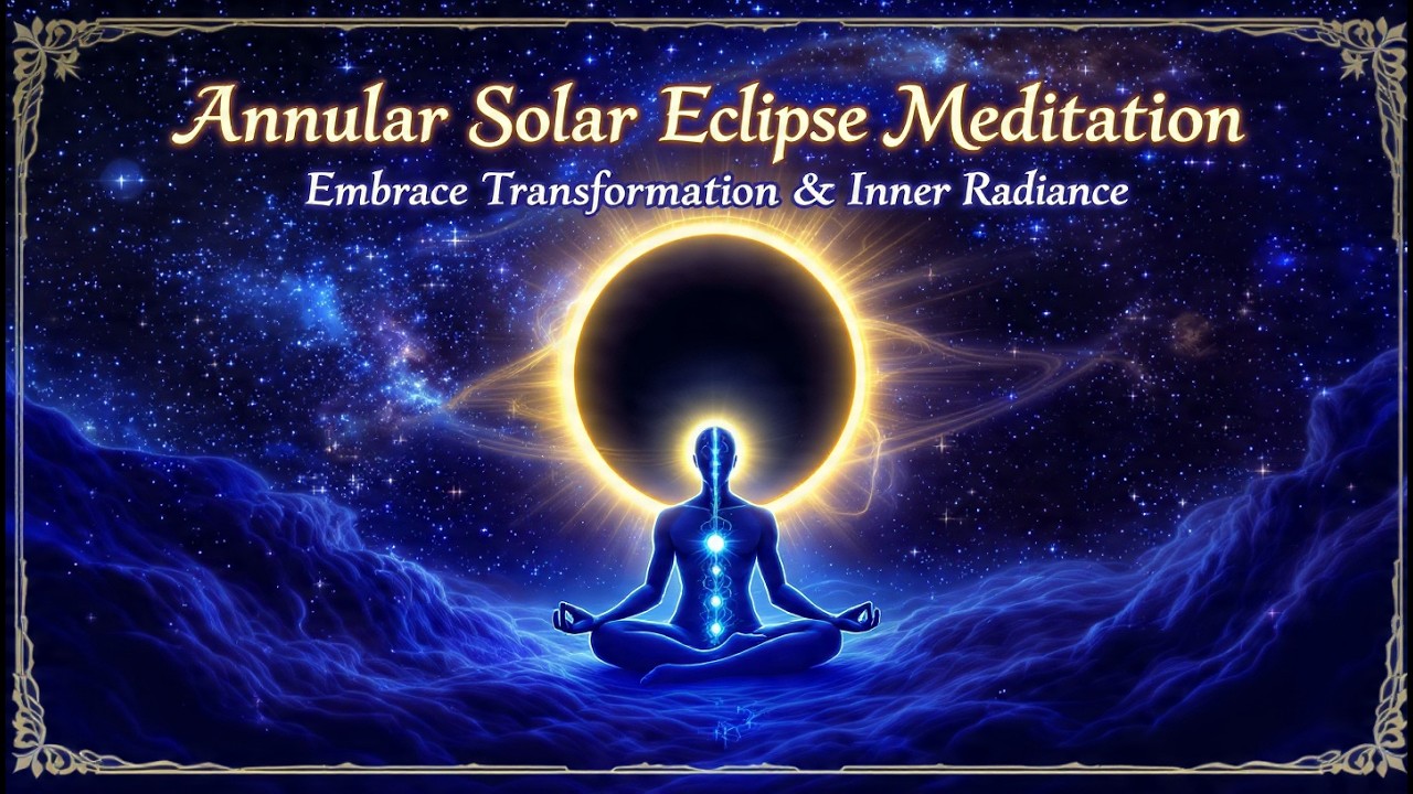 Annular Solar Eclipse Guided Meditation 2026: Embrace Transformation & Inner Radiance (Feb New Moon)
