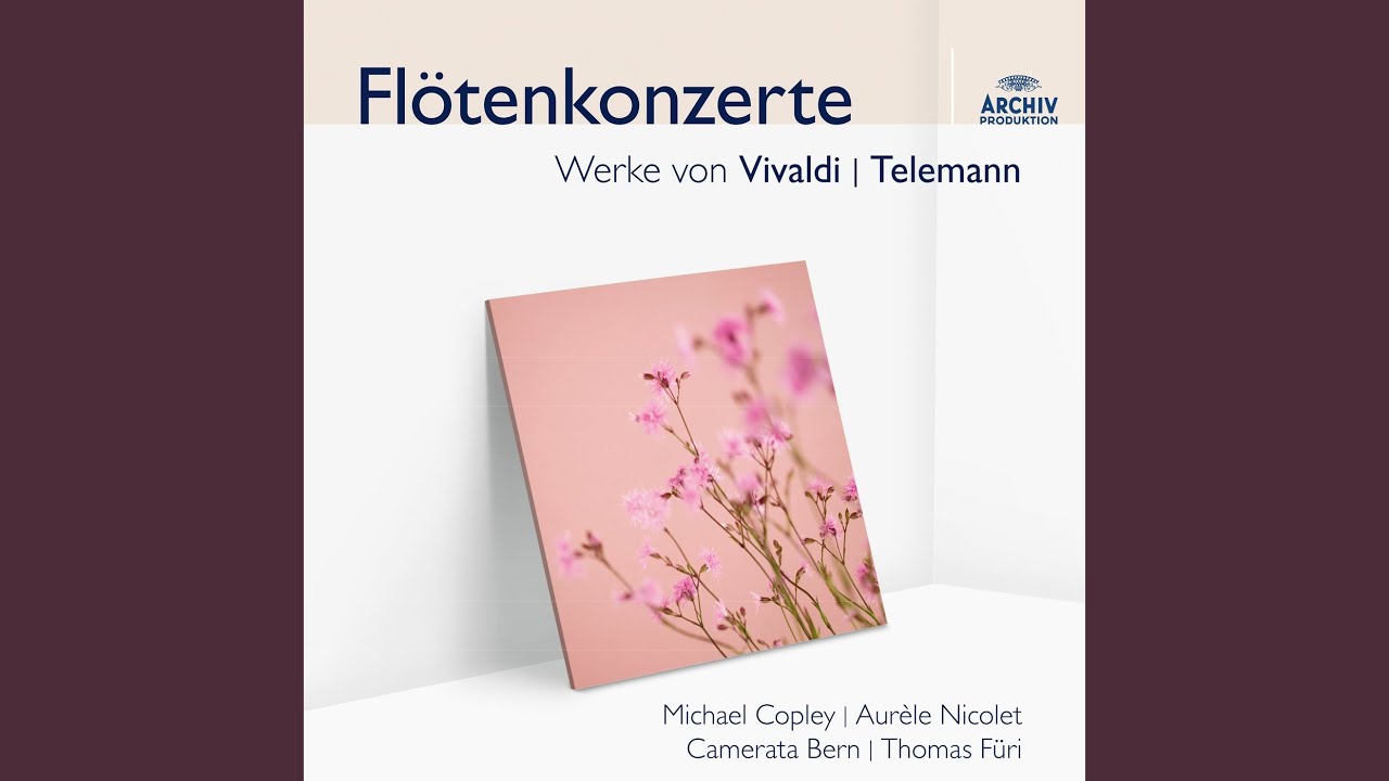 Telemann Concerto for Recorder, Flute, Strings and Continuo in E minor