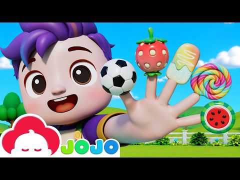 Lollipop Finger Family Song | Sharing and Caring | Baby JoJo Nursery Rhymes & Kids Songs