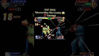 Big Body… Bigger Damage 😱 Takuma Destroys Chang 🔥 #kof #infinitecombo #gamingshorts #snk