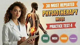Crack DHA Physiotherapy Exam 2026 | 30 High-Yield MCQs – Practice Test 4