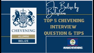 Top 5 Chevening Interview Questions and Tips