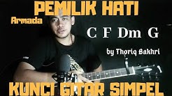 Kunci gitar simpel (Pemilik hati - Armada) by Thoriq Bakhri tutorial gitar pemula  - Durasi: 5:54. 