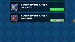 Clash Royale chest simulator 250000 gem first place turney chest opening screenshot 4