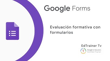 🟣Cómo hacer EVALUACIÓN FORMATIVA usando Google FORMS