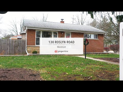 130 Roslyn Road, Westmont, IL home video tour