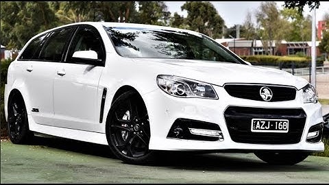 B9528 - 2015 Holden Commodore SS V Redline VF Auto Walkaround Video