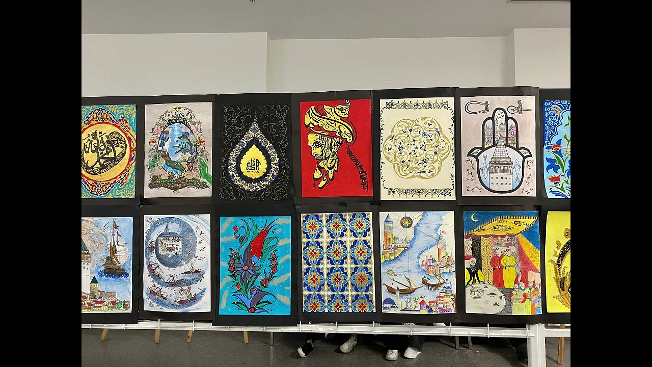 TYMM kapsamında geleneksel Türk el sanatları resim sergisi