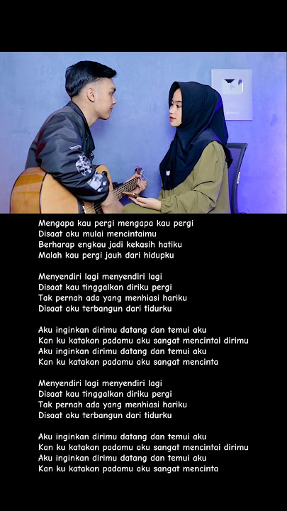 LIRIK LAGU DISAAT AKU MENCINTAIMU - DADALI (Menyendiri lagi menyendiri lagi) Cover Ivan Sany #lyrics