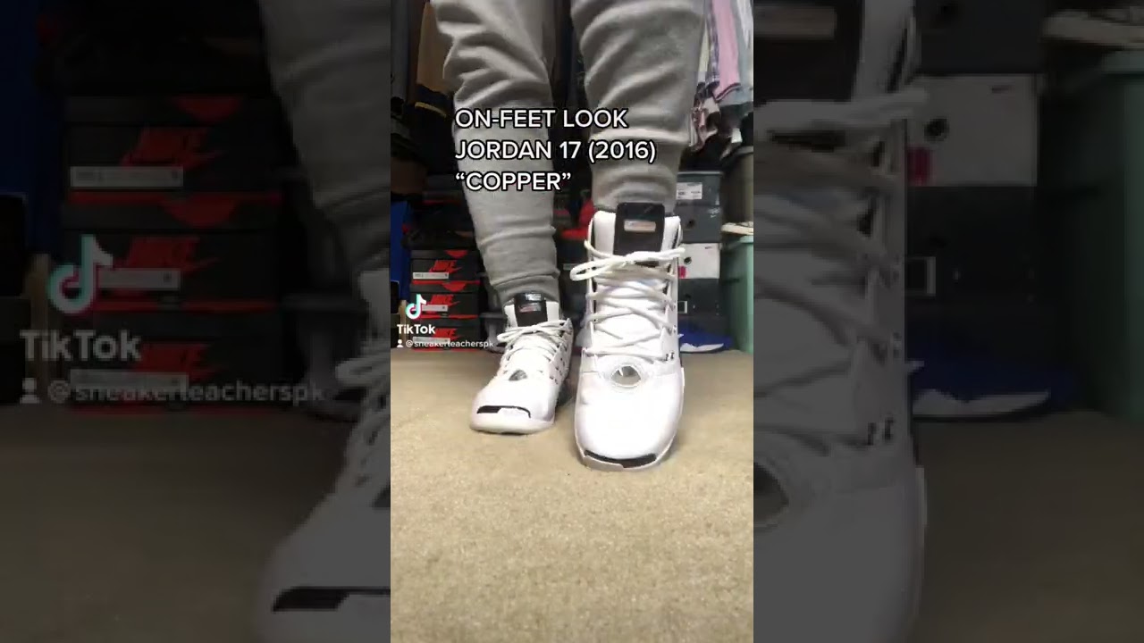 ON-FEET LOOK: Jordan 17 “Copper” | The Sneaker Teacher