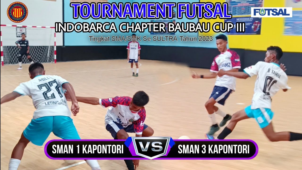 INDOBARCA CUP 2023 | SMA 1 KAPONTORI VS SMAN 3 KAPONTORI (1-1) ADU PENALTI 4-3