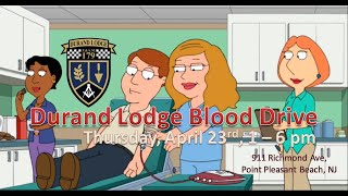 Durand Lodge Blood Drive