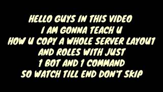 HOW TO MAKE DISCORD TEMPLATE IN 1 SEC COPY ANOTHER SERVER IN JUST 2 SEC DISCORD TUTORIAL