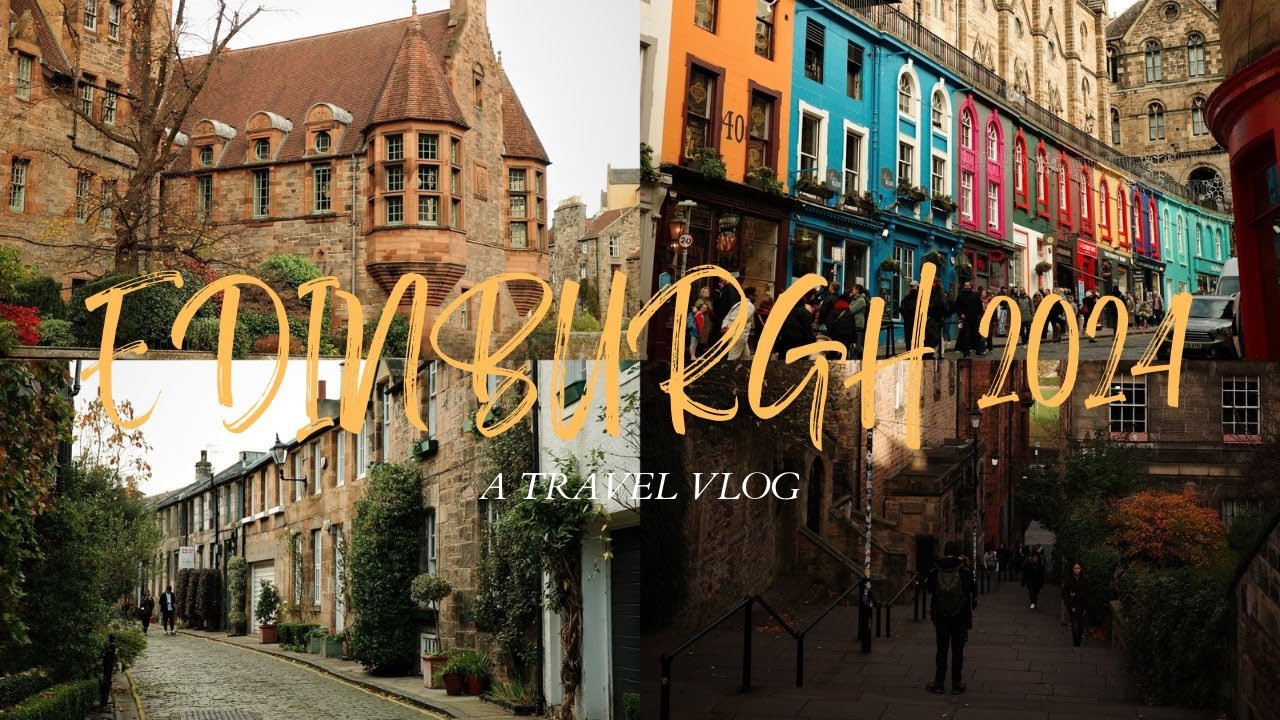 Edinburgh Vlog (Royal Mile, Victoria street, Edinburgh Caste)