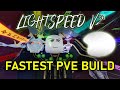The ULTIMATE FASTEST PvE Build Showcase | Lightspeed v2 | Deepwoken Roblox