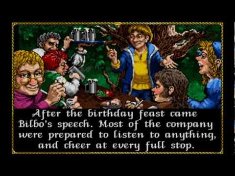 J.R.R. Tolkien's Lord of the Rings, Vol.I (MS-DOS) Intro und Gameplay