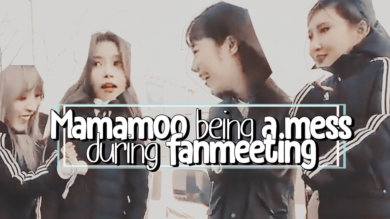Mamamoo Being A Mess During Fanmeetings