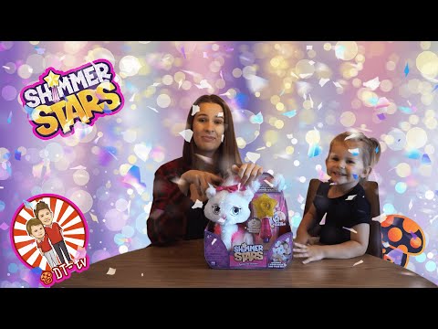 Shimmer Stars fun cat un-boxing || DT-tv