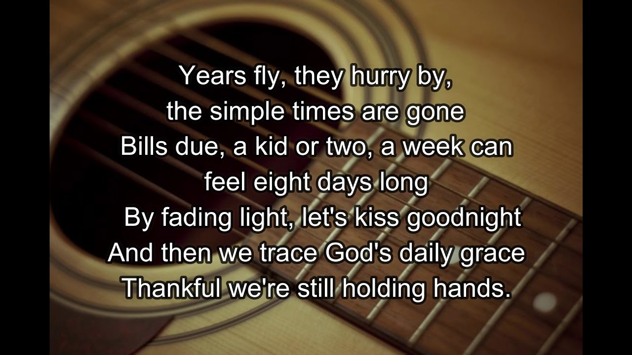 Holding Hands Steve Green (Cover by David Dasig) with Lyrics YouTube Holding Hands Steve Green (Cover by David Dasig) with Lyrics YouTube