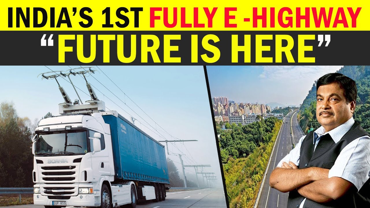 INDIA'S FIRST ELECTRIC HIGHWAY !! भारत बनेगा महा शक्ति !! NITIN GADKARI