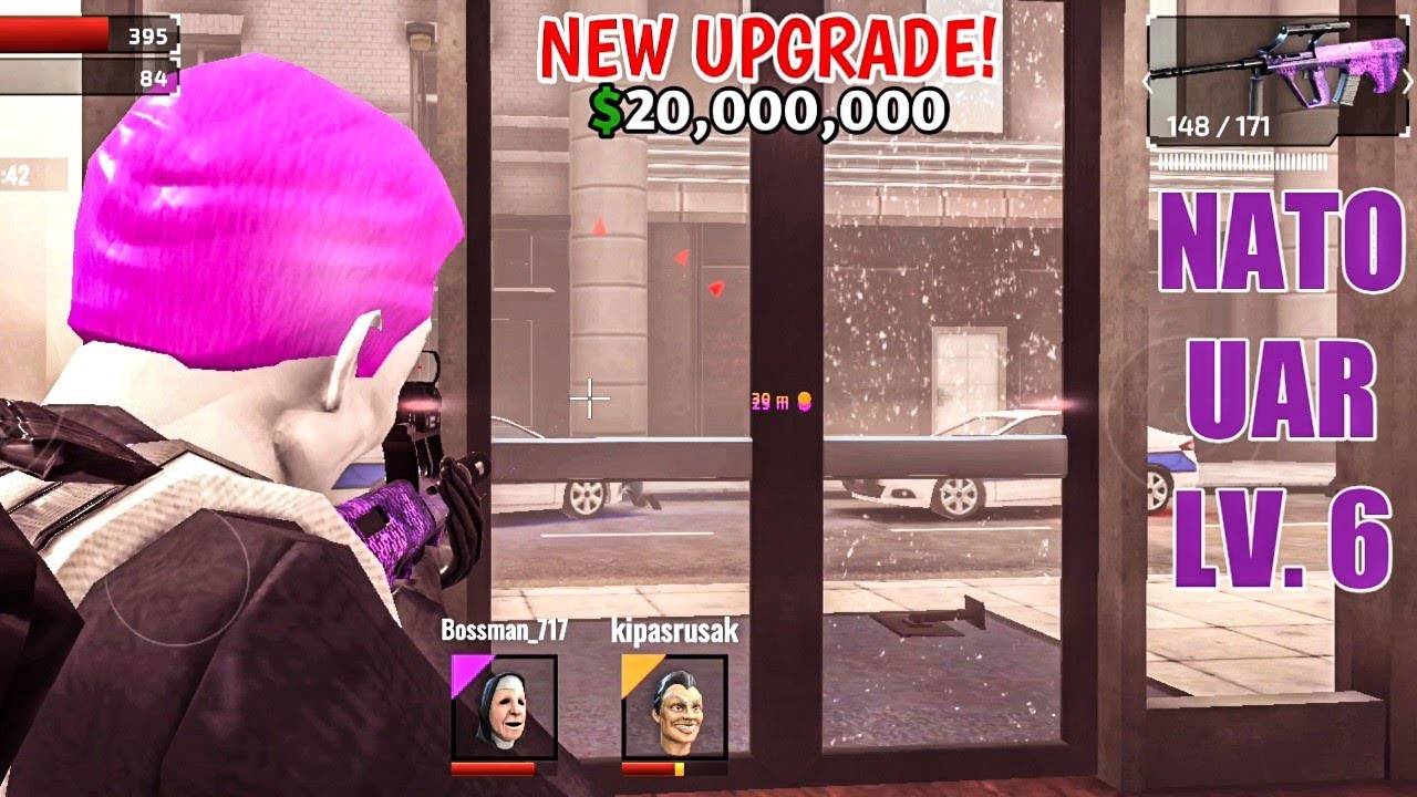 Armed Heist - New NATO-UAR Lv. 6 Upgrade! Multiplayer Android Gameplay
