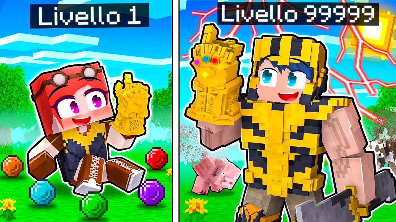 CREO IL GUANTO DI THANOS DA 1.000.000€! - MINECRAFT