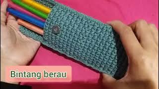 Tempat Pensil Rajut