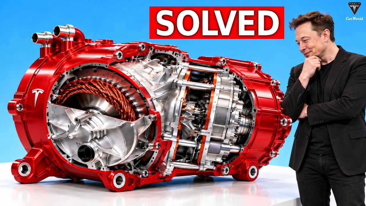 “Tesla’s Revolutionary Motor: A Game-Changer Without Rare Earth Materials!” – Video
