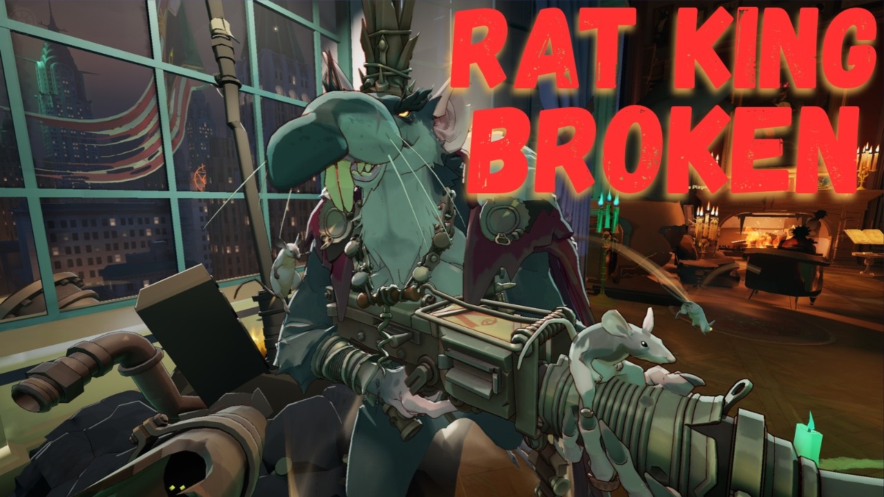 RAT KING IS OUT, ALL ABLILITIES AND GAMEPLAY (DEADLOCK UPDATE)