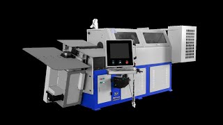 YF-CNC7-120 3D Wire Bending Machine (4–12mm) | 7-Axis Heavy-Duty CNC Wire Forming #springmachine