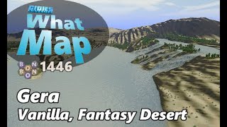 #CitiesSkylines - What Map - Map Review 1446 - Gera - revitalized desert
