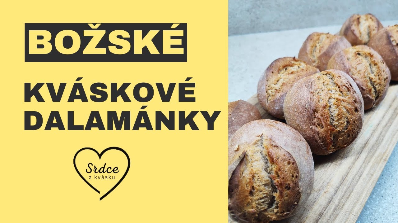 Božské kváskové žitné dalamánky
