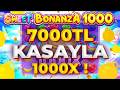SWEET BONANZA KÜÇÜK KASA 🍭  7000 TL YÜKSEK KASAYLA NASIL OYNANIR  🍭SLOT OYUNLARI REKOR ÖDEME 🍭