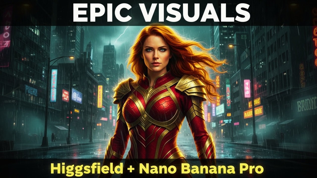 Create Cinematic Movies Using Nano Banana Pro & Higgsfield 🚀 - YouTube