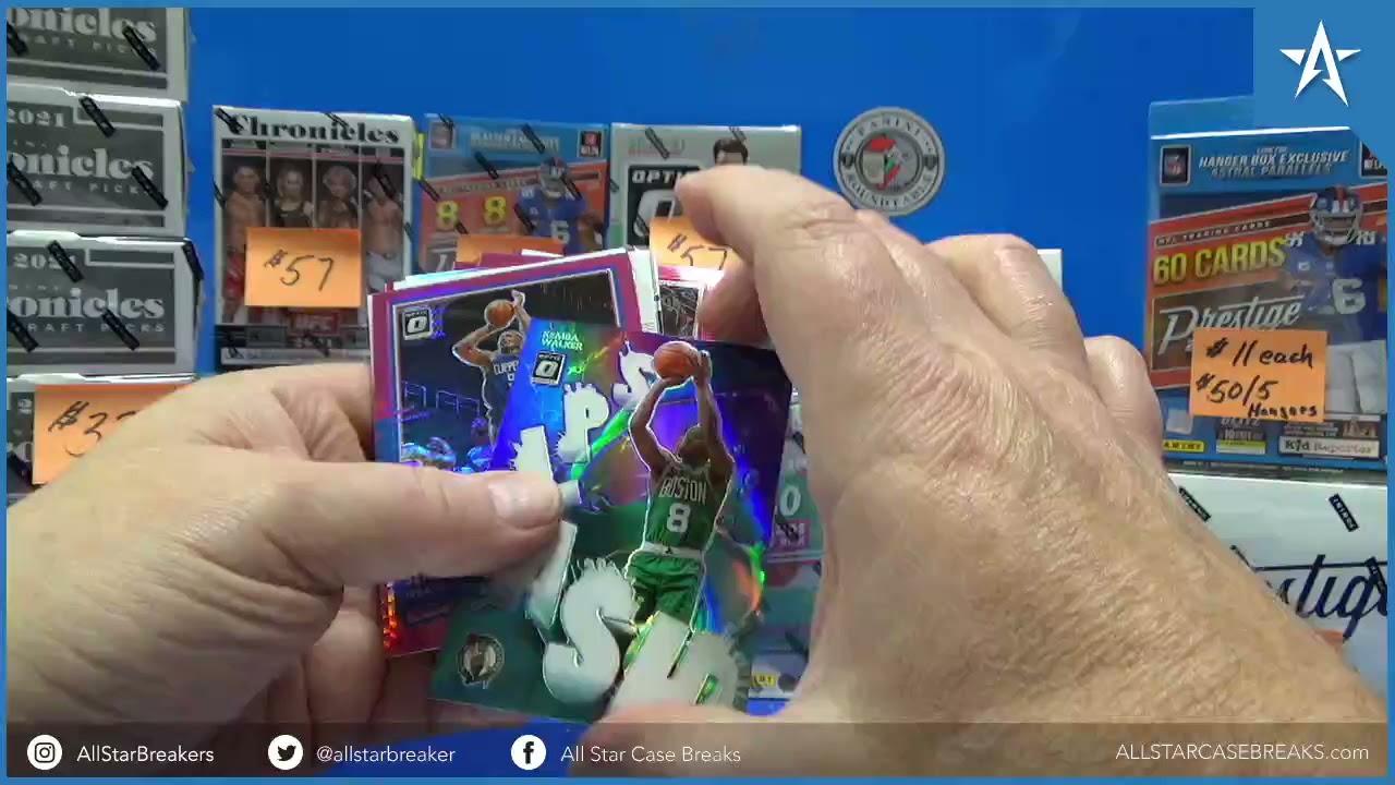 Anthony Edwards Hyper Pink Prizm & Ja Morant My House - 20/21 Optic Basketball Mega Box Break!