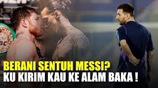 ZLATAN RECATION TO CANELO ALVAREZ TWEET ABOUT MESSI