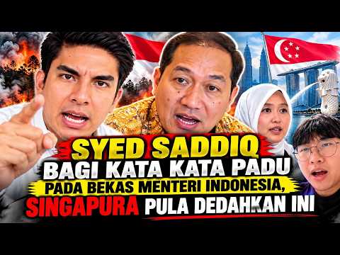 Syed Saddiq Bagi Kata Kata Padu Pada Bekas Menteri Indonesia Lepas Dibidas, Singapura Pula Dedah Ini