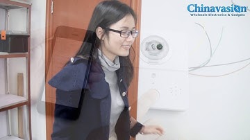 Wi-Fi Video Door Intercom/Door Bell Review For iOS + Android App, Motion Detection