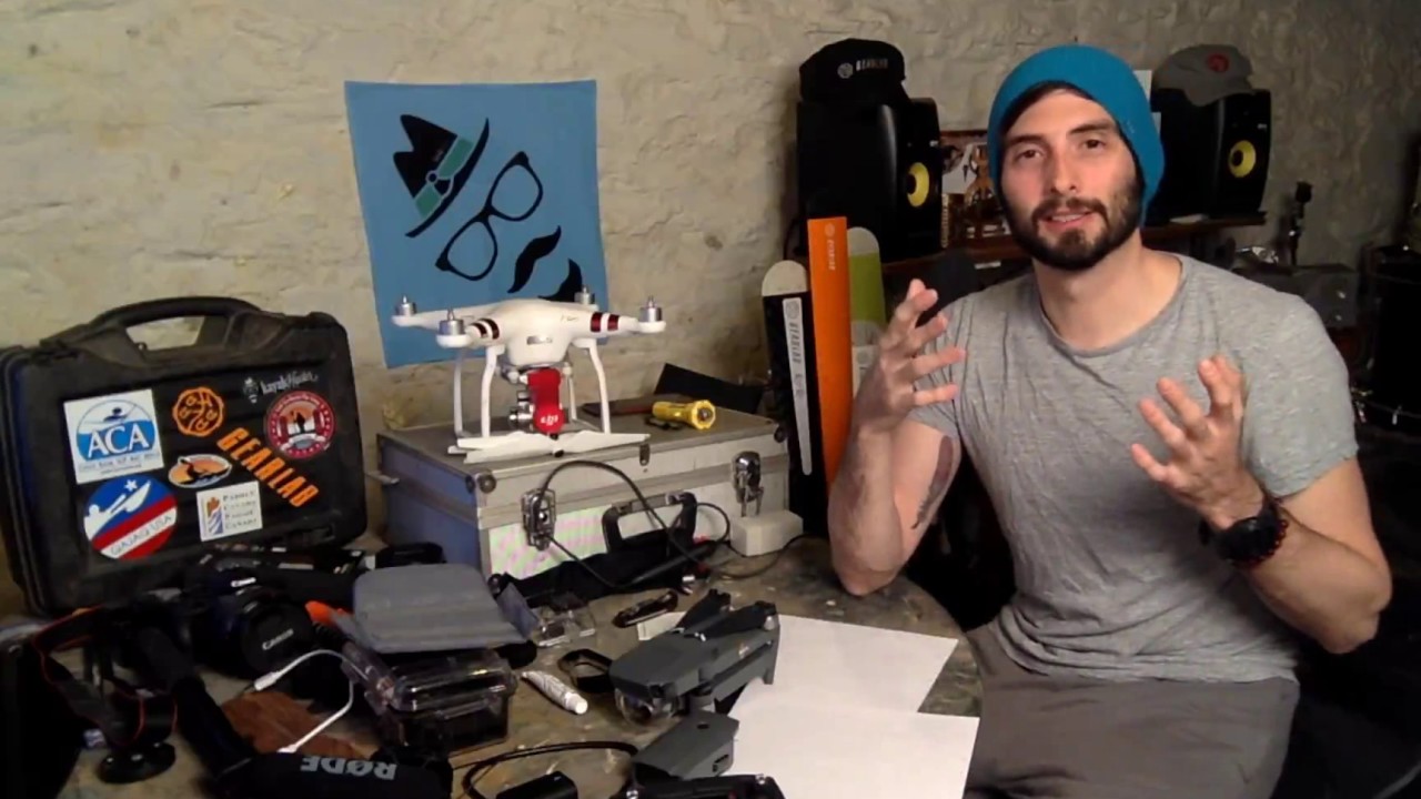 DJI Mavic Pro Case & Nomad Powerpack Unboxing, live stream - Kayak Hipster