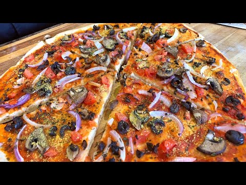 Vegan Pizza from Scratch - healthy recipe channel