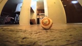 STAR WARS BB-8 PATROLS KITCHEN TALKING WITH GOPRO HERO 4 SILVER FUN DROID ANDROID 1080p HD 9/10/2015