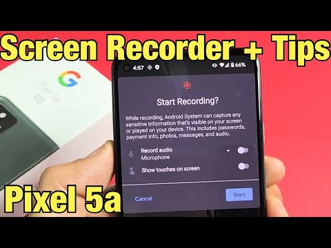 Pixel 5a: How to Screen Record + Examples (All U Need to Know)