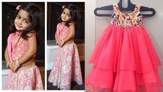 Kid's Floral Print and Pastel Color Dress Designs screenshot 2
