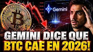 🚨 Google Gemini acaba de revelar el futuro de Bitcoin… y nadie lo vio venir