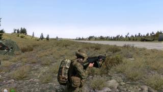 Arma 2 HD: Infantry vs zombies.